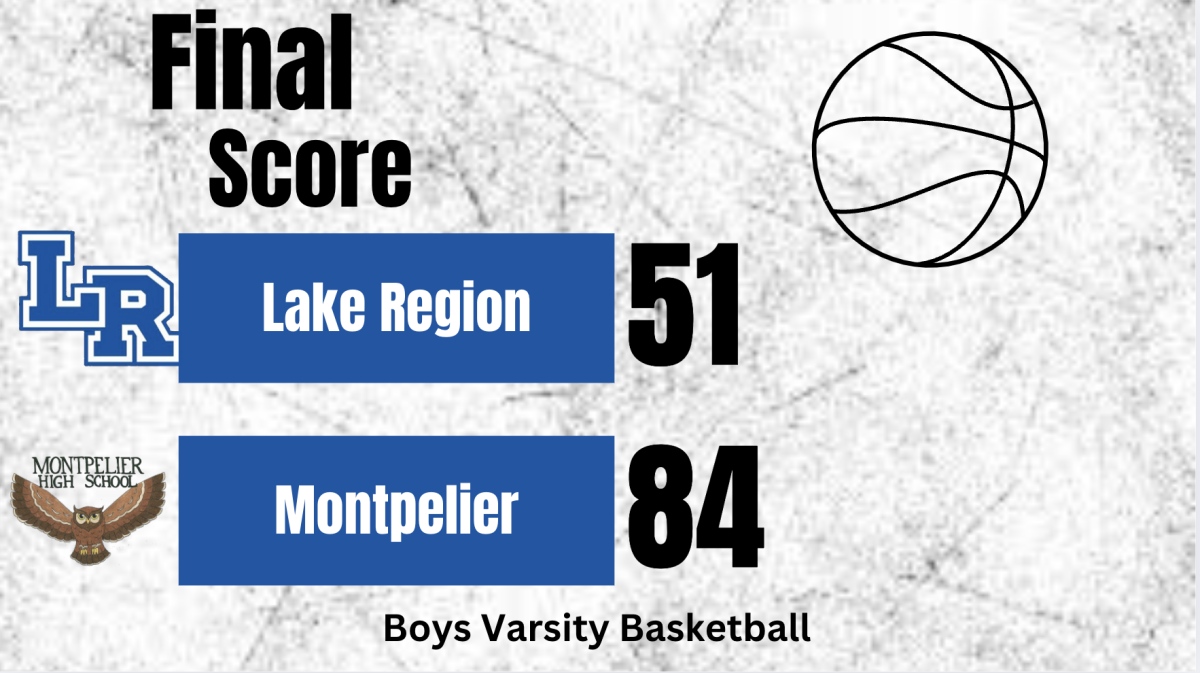 Boys Varsity loss Against Montpelier